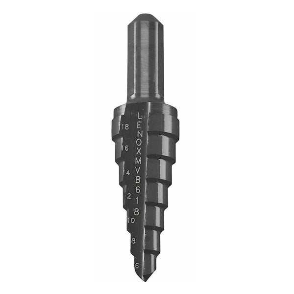 LENOX FRESA A GRADINO IN HSS PER FORI D.MM 6-18 GRADINI 7