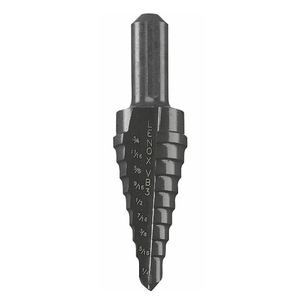 LENOX FRESA A GRADINO IN HSS PER FORI D.MM 6-19 GRADINI 9