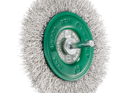 SIT SPAZZOLA CIRCOLARE IN ACCIAIO INOX CON GAMBO D.MM 60 ART.0971