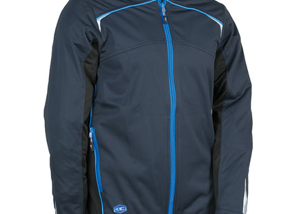 COFRA GIACCA SOFTSHELL GALPONES COLORE NAVY/NERO/ROYAL