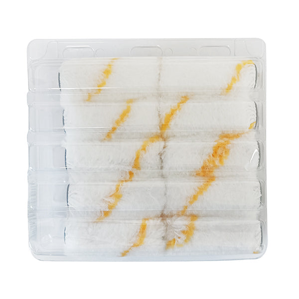 GAMMA PENNELLI MINIRULLI IN PERLON BIANCO CM 5 ART.50/5R CONF.PZ20