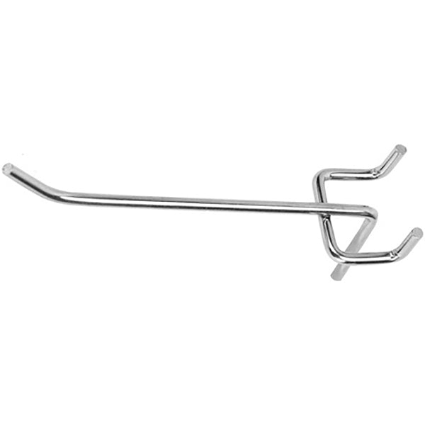 GANCI EXPO PER PANNELLI FORATI IN METALLO NICHELATI DIRITTI CONF.DA PZ5