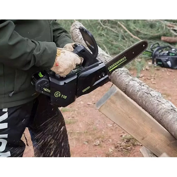 GREENWORKS MOTOSEGA GD40TCS40 40V SENZA CARICABATTERIA E BATTERIA*