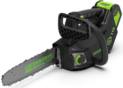 GREENWORKS MOTOSEGA GD40TCS40K2 40V CON CARICABATTERIA E BATTERIA 2.0AH*