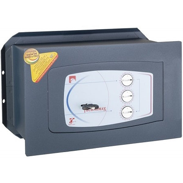 TECHNOMAX CASSAFORTE A MURO CON CHIAVE E COMBINATORE MOD. GD/3B