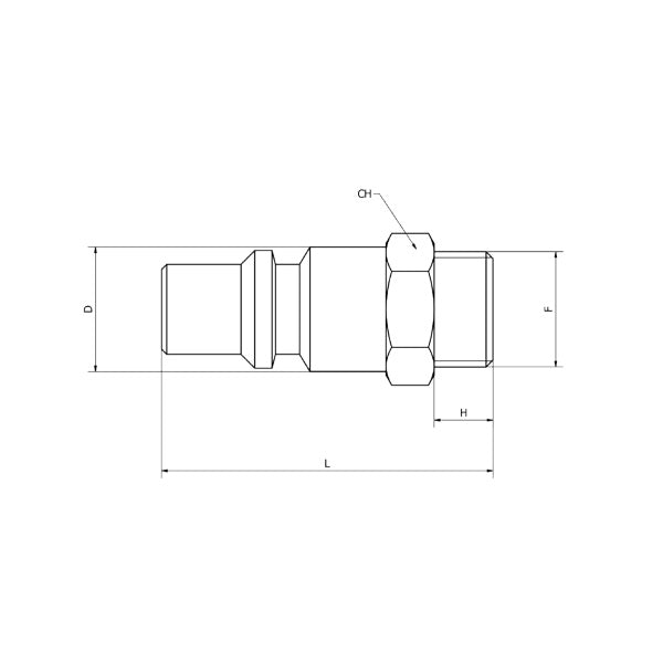 KONFIT INNESTO MASCHIO GIGANTE ART. GG60 DA 3/8"