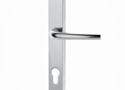GHIDINI MANIGLIA MILENA CROMO SATINATO PROFILO YALE PLACCA MM245X40*