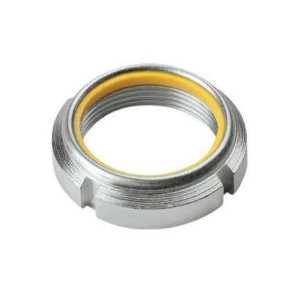 GHIERA AUTOBLOCCANTE IN ACCIAIO ZINCATO BIANCO TIPO GUK  1 M 12X1