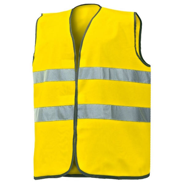 ISSA GILET ALTA VISIBILITA' COLORE GIALLO FLUO TG.UNICA