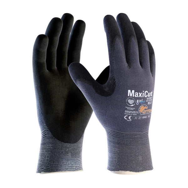 ATG GUANTI MOD. MAXICUT ULTRA AD-APT A52-3745 COLORE NERO/BLU