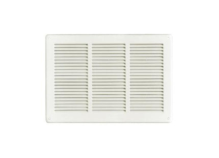 LA VENTILAZIONE GRIGLIA METALLO DA SOVRAPPORRE MM340X240 BIANCO