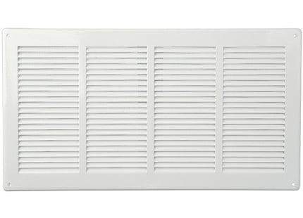 LA VENTILAZIONE GRIGLIA METALLO DA SOVRAPPORRE MM440X240 BIANCO