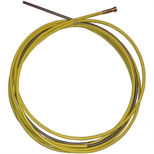 TRAFIMET GUAINA PER FILO D.MM.1,2-1,6 MT4 IN ACCIAIO RIVESTITA GIALLO