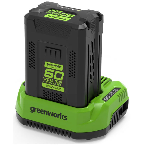 GREENWORKS STARTER KIT CARICABATTERIE + BATTERIA GSK60B4 60V 4AH