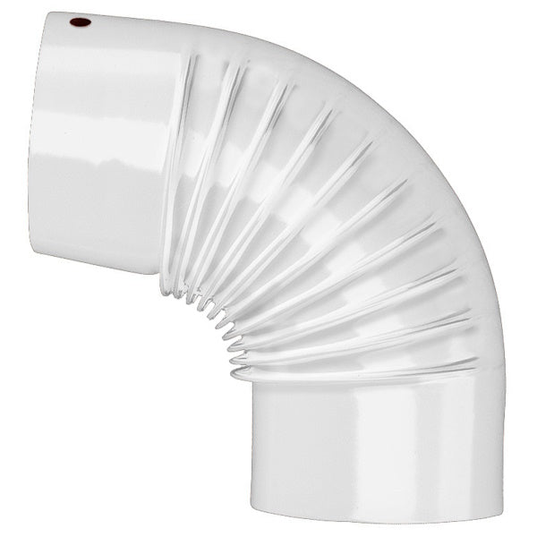 SAVE GOMITO PER STUFE SMALTATO BIANCO D.CM12*