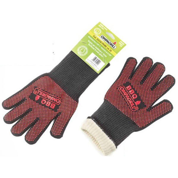 OMPAGRILL GUANTO A 5 DITA PER BARBECUE E FORNI MOD. PRIME TG.UNICA