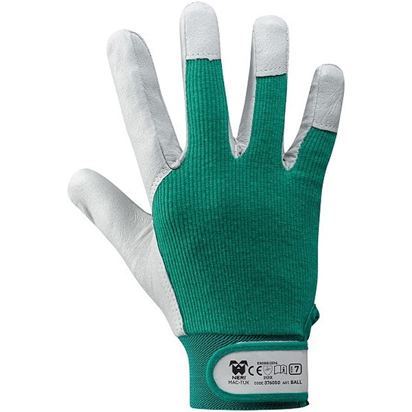 GUANTI MOD. BALL IN FIORE OVINO E COTONE