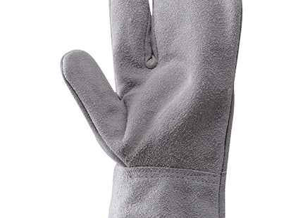 GUANTI BOXER MOD. 110 TIPO MANOPOLA IN CROSTA GROPPONE 3 DITA TG10