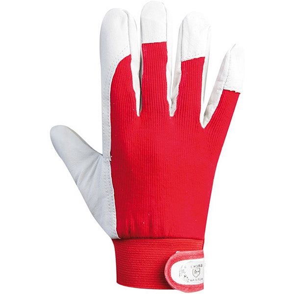 GUANTI IN FIORE DI MAIALINO E COTONE MOD. G520