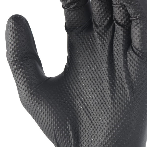 MILWAUKEE GUANTI IN NITRILE COLORE NERO CONFEZIONE DA PZ.50
