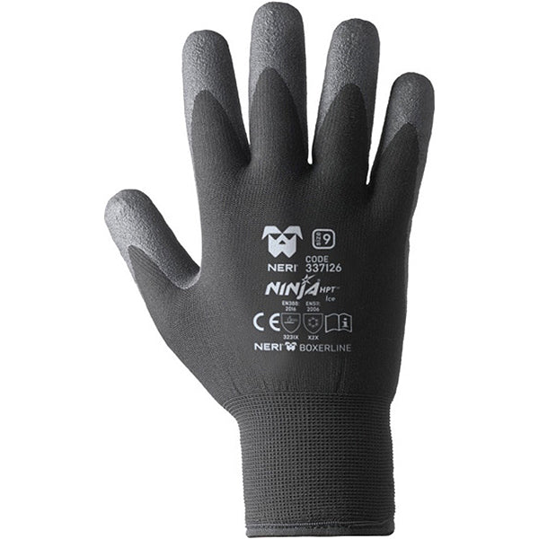 GUANTI MOD. NINJA ICE FELPATI COLORE NERO