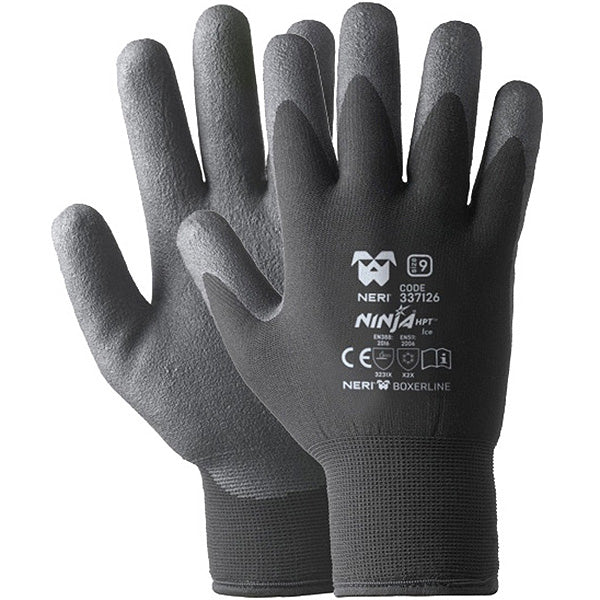 GUANTI MOD. NINJA ICE FELPATI COLORE NERO