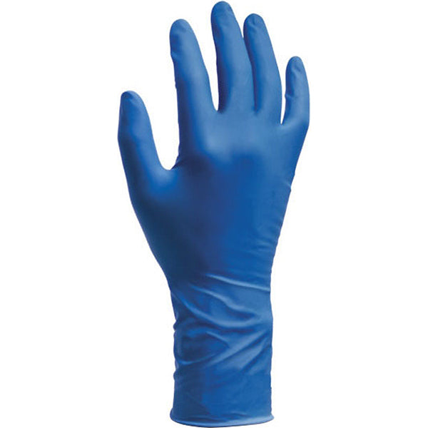 GUANTI REFLEXX MOD. R98 IN LATTICE COLORE BLU CONF.DA PZ.50