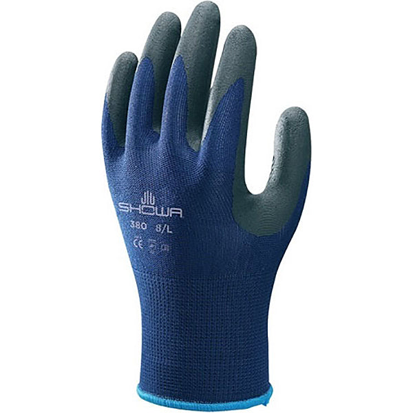 GUANTI SHOWA MOD. 380 IN NYLON COLORE BLU