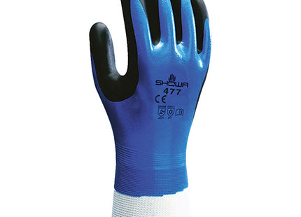 GUANTI SHOWA MOD. 477 ISOLANTE COLORE BLU/NERO