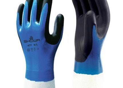 GUANTI SHOWA MOD. 477 ISOLANTE COLORE BLU/NERO