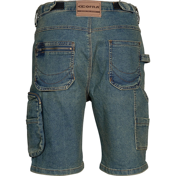 COFRA PANTALONCINO HAVANA TESSUTO JEANS