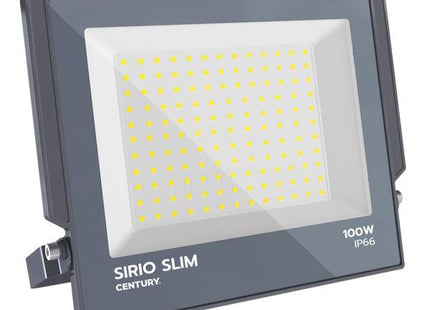 CENTURY PROIETTORE LED SIRIO SLIM 230V  50W 4000K LM4500 IP66 GRIGIO