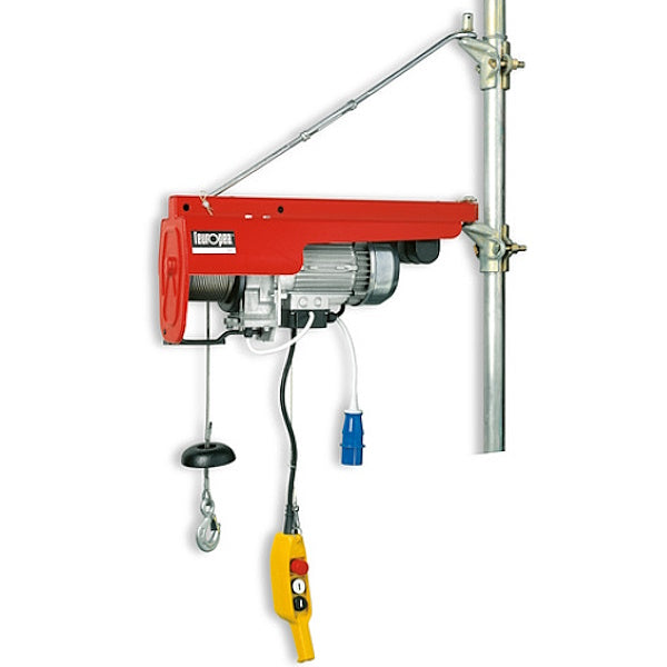L'EUROPEA ELEVATORE HE 200 PORTATA KG200 TIRO FUNE MT25 750W 220V