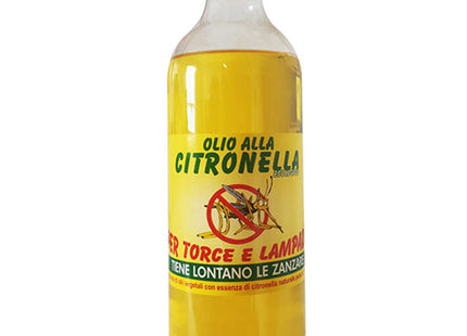 IDEAL OLIO ALLA CITRONELLA ECOLOGICO PER TORCE E LAMPADE LT1