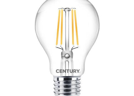 CENTURY LAMPADINA LED INCANTO GOCCIA FILAMENTO 230V  8W E27 2700K 1055LM