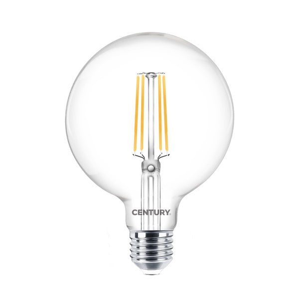 CENTURY LAMPADINA LED INCANTO GLOBO CLEAR 230V  8W E27 4000K 1055LM
