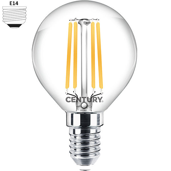 CENTURY LAMPADINA LED INCANTO MINI GLOBO 230V E14 IP20