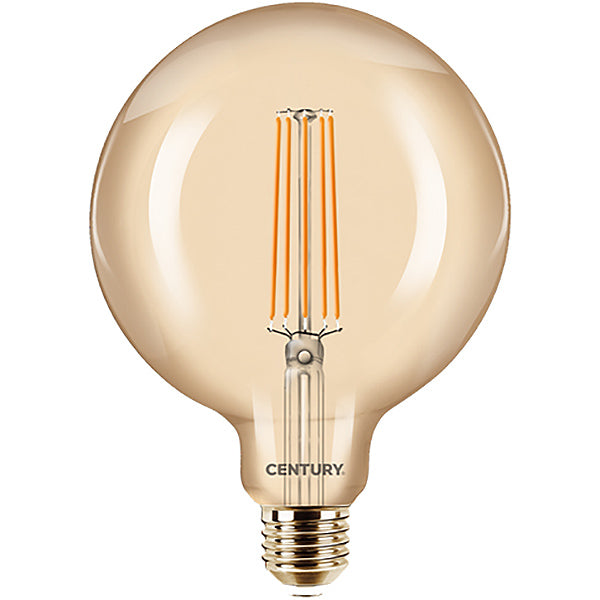 CENTURY LAMPADINA LED INCANTO EPOCA GLOBO G125 230V  8W E27 2200K 806LM