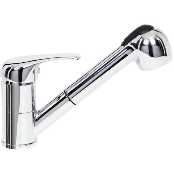 IDRO-BRIC RUBINETTO MISCELATORE LAVELLO CON DOCCIA ESTRAIBILE SERIE SOLE