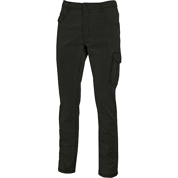 U-POWER PANTALONE IN JEANS JAM COLORE BLACK CARBON