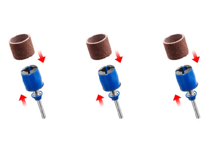 DREMEL ART. SC407 KIT MANDRINO E CILINDRI PER LEVIGATURA EZ SPEEDCLIC*
