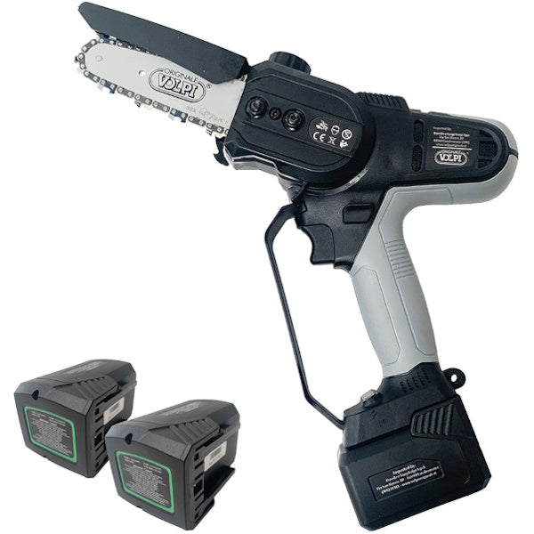 VOLPI SEGHETTO A CATENA PER  POTATURA A BATTERIA KVS5500 14,4V 4,0AH*