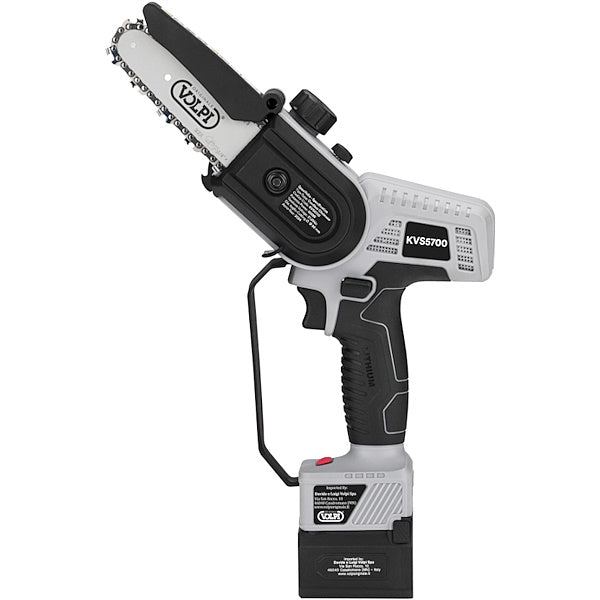 VOLPI SEGHETTO A CATENA PER  POTATURA A BATTERIA KVS5700 21,6V 2,5AH