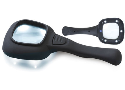 FERVI LENTE DI INGRANDIMENTO IN CRISTALLO MM50X50 CON LUCE LED