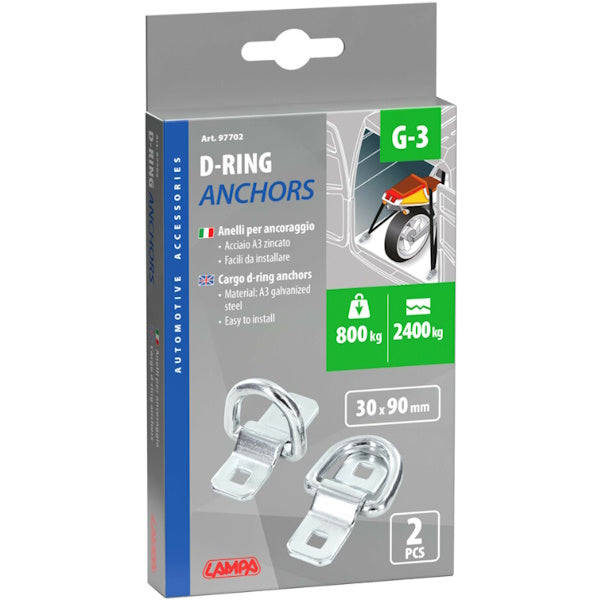 LAMPA COPPIA ANELLI PER ANCORAGGIO G-3