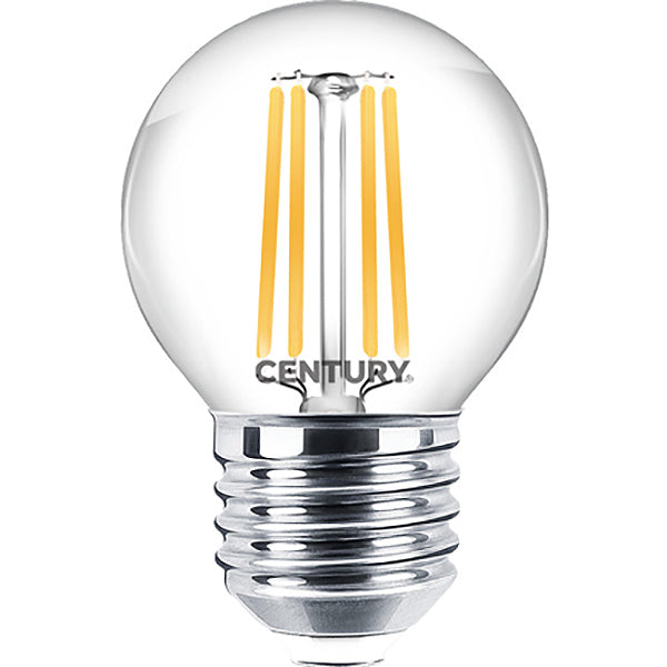 CENTURY LAMPADINA LED INCANTO MINI GLOBO 230V 6W E27 2700K 806LM