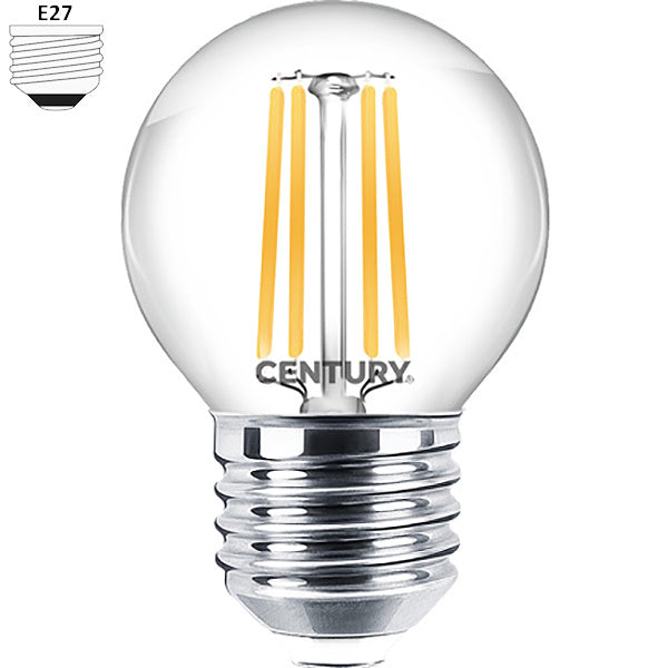 CENTURY LAMPADINA LED INCANTO MINI GLOBO 230V E27 IP20