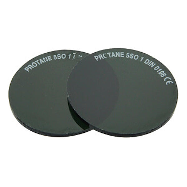 SACIT LENTI PER OCCHIALI INATTINICHE VERDI TONDE DIN 5 LA COPPIA