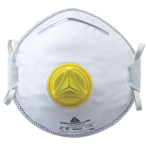 DELTA PLUS RESPIRATORI MONOUSO FFP2 CON VALVOLA SCATOLA DA PZ10