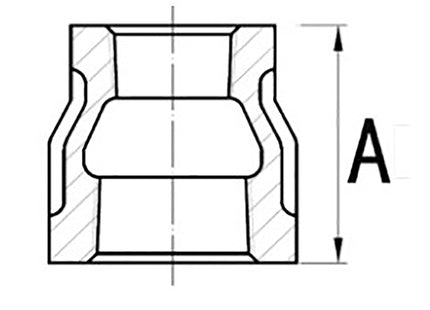 GT COMIS ART1256 MANICOTTO DI RIDUZIONE IN GHISA 3/4"X1/2"
